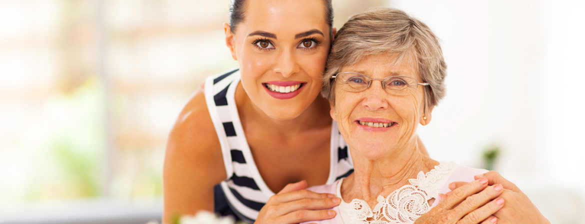 Aging Mother & Young Daughter